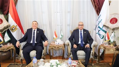 رئيس مجلس الدولة يستقبل رئيس المحكمة الدستورية العليا للتهنئة بتوليه مهام منصب