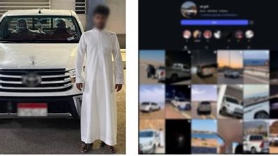 ضبط قائد ربع نقل لقيامه بآداء حركات إستعراضية بأحد الطرق بجنوب سيناء
