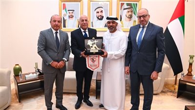 وفد الزمالك يزور سفير الإمارات بالقاهرة لتعزيز التعاون والعلاقات الرياضية