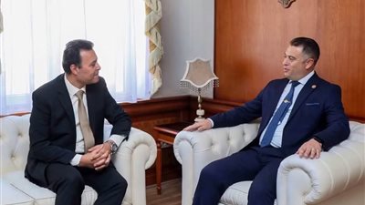 رئيس هيئة المحطات النووية يستقبل رئيس «المركزي للإحصاء» بموقع الضبعة