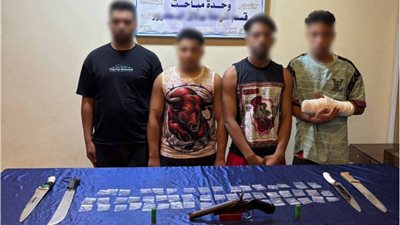 ضبط 4 متهمين ببتر كف يد عامل في بولاق الدكرور.. وضبط سلاح ناري ومخدرات