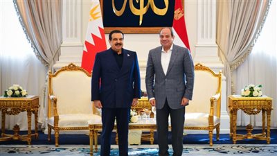 الرئيس السيسي يؤكد دعم البحرين ويجدد إدانة الاعتداءات الإيرانية