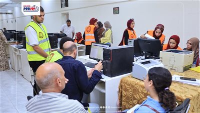 جامعة المنيا تواصل استقبال طلاب المرحلة الأولى للتنسيق الإلكتروني  