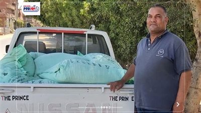 تموين الفيوم ضبط طن دقيق بلدي مدعم قبل إعادة بيعه.. و600 علبة سجائر دون فواتير