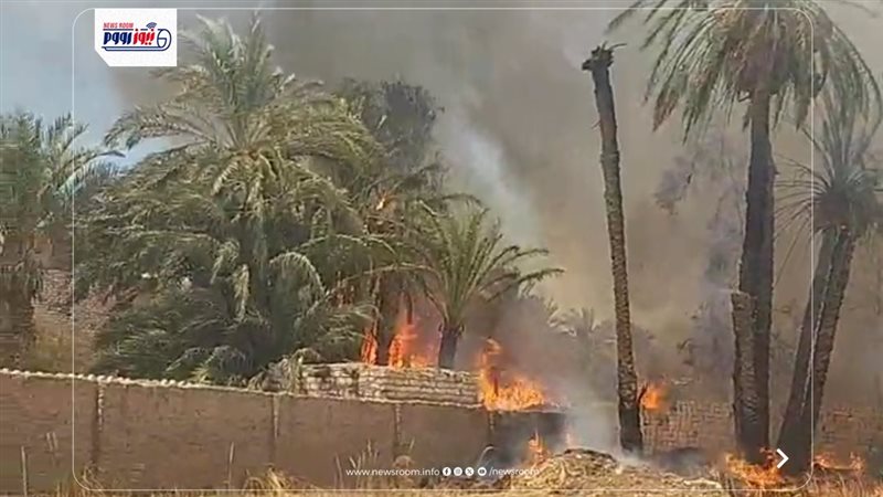 صورة من الحريق في