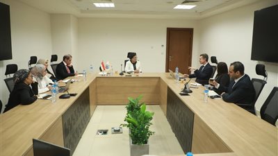 الألفي تبحث سبل التعاون مع الوكالة الفرنسية للتنمية وإكسبيرتيز فرانس