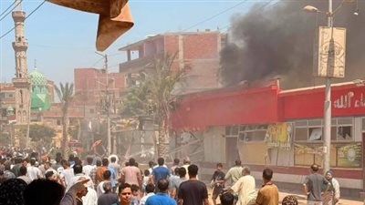 3 وفيات و4 مصابين في انفجار مخزن كيماويات ودهانات بأجهور الرمل في المنوفية