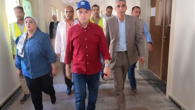 محافظ الغربية يتفقد مستشفى السنطة المركزي الجديد