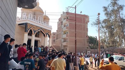 بالزغاريد.. أهالي الشرقية يشيعون الطالب أحمد سامح ضحية الغدر لمثواه الأخير