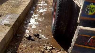 ضبط سيارة نقل تتلف أسفلت طريق بالمنوفية واتخاذ الإجراءات القانونية ضد قائدها