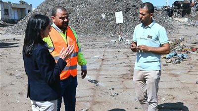 محافظ البحيرة تتفقد مصنع تدوير المخلفات بإدكو بالبحيرة