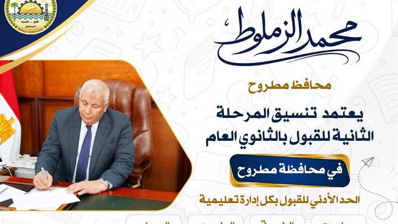 محافظ مطروح يعتمد