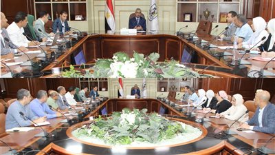 محافظ بنى سويف يناقش مقترحات حملة الماجيستير والدكتوراه بمنظومة النقل |تفاصيل 