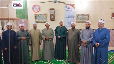 أوقاف الفيوم تنظم قافلة دعوية بقصر الباسل للتوعية بالوسطية والاعتدال