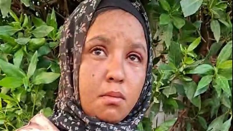 إحدى الناجيات 