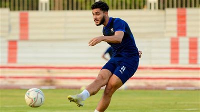 حسام أشرف يقود هجوم الزمالك ضد منتخب السويس بتروجت بالدوري الممتاز