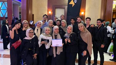 فريق بجامعة حلوان التكنولوجية يحقق 3 مراكز متقدمة في مسابقة Enactus Egypt