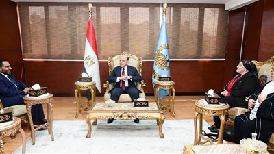 محافظ الغربية يستقبل مساعد وزير الصحة والسكان لشؤون مبادرات الصحة العامة  