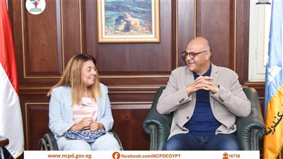 القومي للإعاقة ومحافظ الإسكندرية يبحثان دعم ذوي الإعاقة