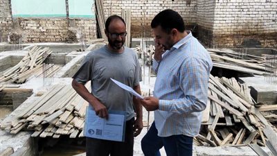 متابعة ميدانية مكثفة لتراخيص البناء ورصد المخالفات بقرية المسين