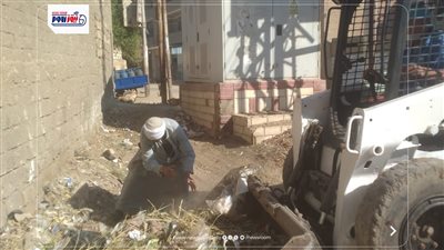 حملات للنظافة العامة ورفع الإشغالات وتحسين المظهر الحضاري بمركز ومدينة سنورس