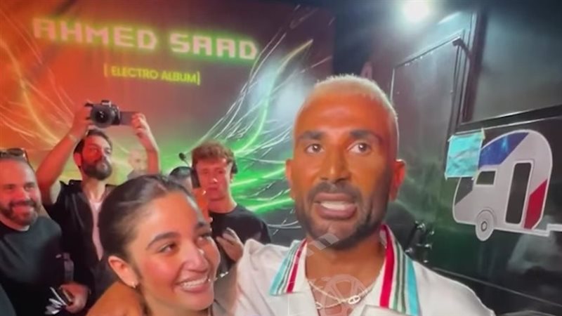 أحمد سعد وابنته جودي