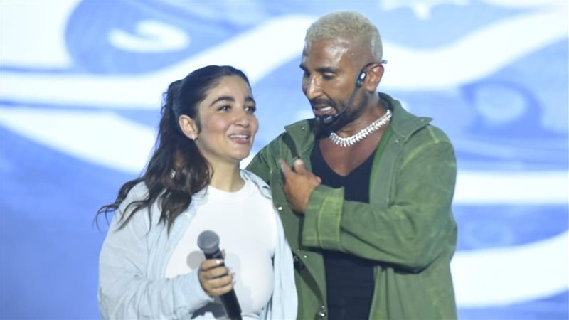 أحمد سعد وابنته