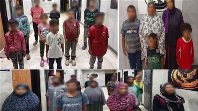  «الداخلية» ضبط 13 متهما لاستغلال 13 حدثا في التسول بالجيزة