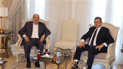 محادثات بين وفد حماس برئاسة خليل الحية ورئيس المخابرات المصرية بالعلمين