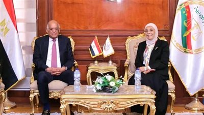 رئيسة النيابة الإدارية تستقبل علي عبد العال ومصطفى بكري لتقديم التهنئة بتوليها
