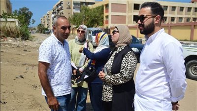 بدء اجراءات تسليم أرض مدرسة للتعليم الاساسي لخدمة أهالي مدينة بورفؤاد