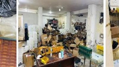 عطور مجهولة وخامات مشبوهة.. ضبط 19 ألف عبوة داخل مصنع بالنزهة