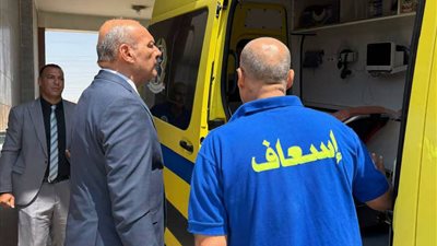 محافظ السويس: رفع درجة الاستعداد والتنسيق بين الإسعاف والحماية المدنية بالسخنة