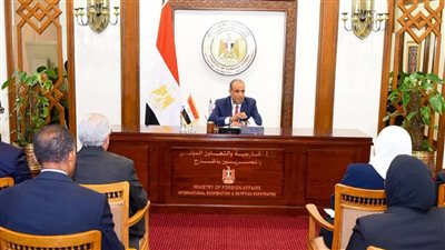 وزير الخارجية يوجه بتكثيف جهود جذب الاستثمارات وفتح أسواق جديدة للصادرات 