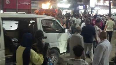 إصابة فتاة صدمها ديليفري بشارع الجيش أمام مدرسة الفرنسيسكان بالسويس