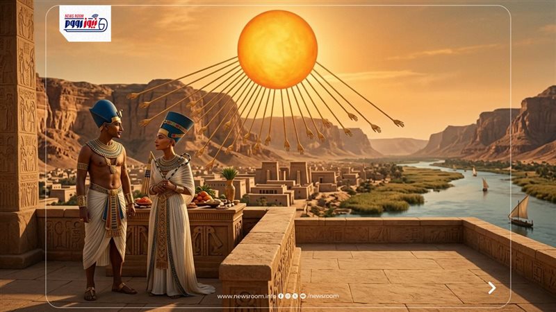 قصة الملك اخناتون