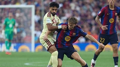 أهداف وملخص مباراة الأهلي وبرشلونة الشوط الأول في كأس خوان جامبر 2026