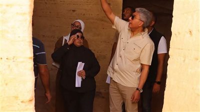 وزير السياحة يتفقد موقع تابوزيريس ماجنا تمهيدًا لتطويره وفتحه للزيارة