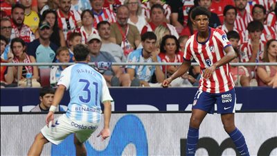 أهداف وملخص مباراة أتلتيكو مدريد ومالاجا الشوط الأول في الدوري الإسباني 2026