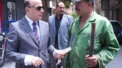 محافظ الغربية يتفقد شوارع حي أول وثان طنطا لمتابعة النظافة ورفع الإشغالات