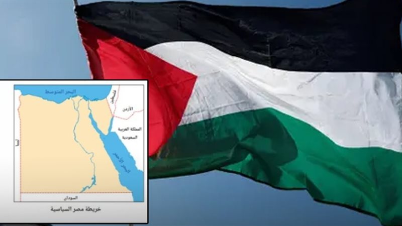 خريطة بكتاب البكالوريا