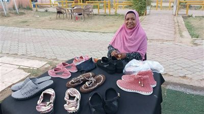 انطلاق معرض الحرف اليدوية والتراثية بمركز شباب السلام لدعم أصحاب الحرف بالسويس