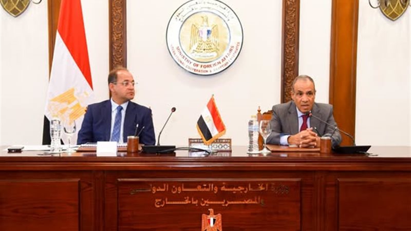 وزيرا الخارجية والمالية