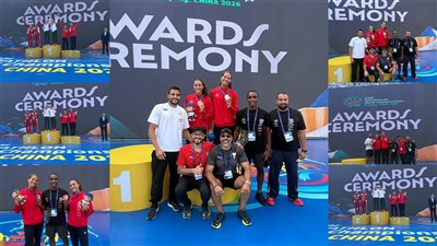 منتخب مصر الخماسي الحديث يفتتح بطولة العالم للكبار ببرونزية تتابع السيدات |صور