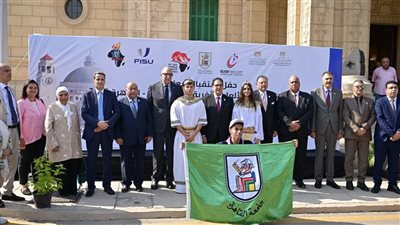 جامعة القاهرة تستقبل شعلة دورة الألعاب الإفريقية للجامعات القاهرة 2026