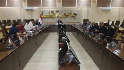 انعقاد اللجنة التنسيقية للخدمات المقدمة من جامعة قنا للجامعة الأهلية