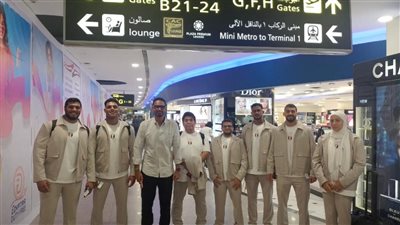 بعثة الجودو تغادر إلى إيطاليا للمشاركة في دورة ألعاب البحر المتوسط
