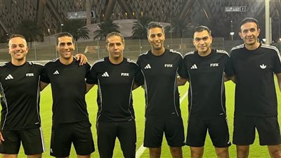 أمين عمر يقود طاقمًا مصريًا في مباراة أهلي جدة وأوكلاند سيتي