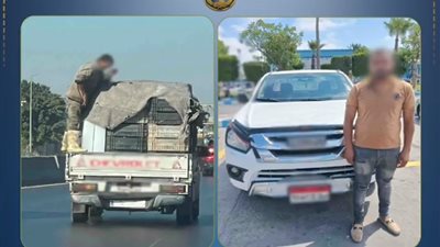 القبض على سائق ربع نقل عرض حياته والمواطنين للخطر بالإسكندرية