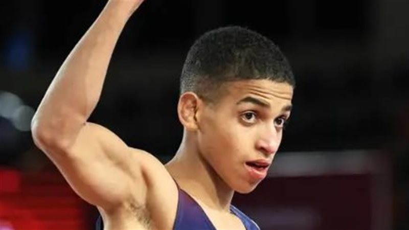 لاعب منتخب مصر للمصارعة